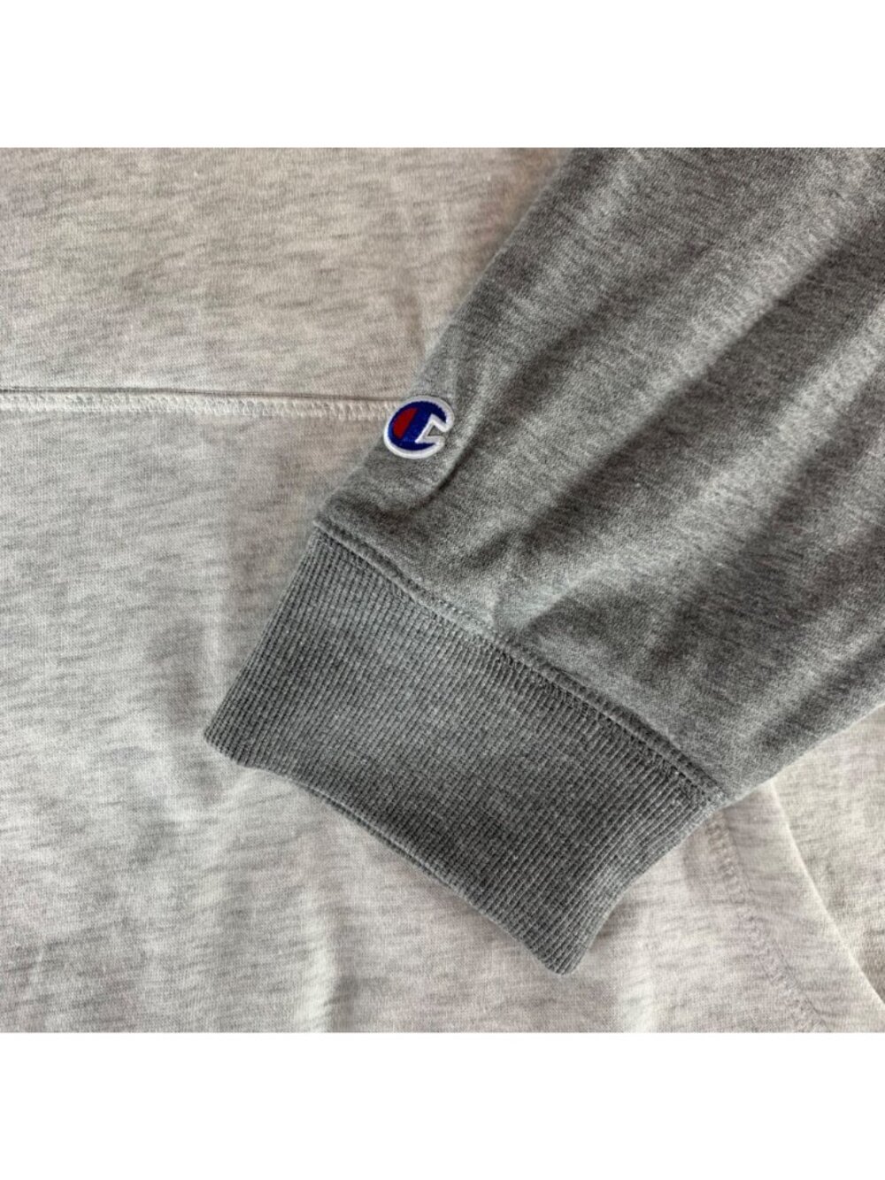 Cal State Fullerton Titans NCAA Heather Gray Champion Pullover Hoodie Mens 2XL - Picture 3 of 5
